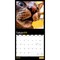 Cat Selfies | 2026 12 x 24 Inch (Hanging) Monthly Square Wall Calendar | Plastic-Free